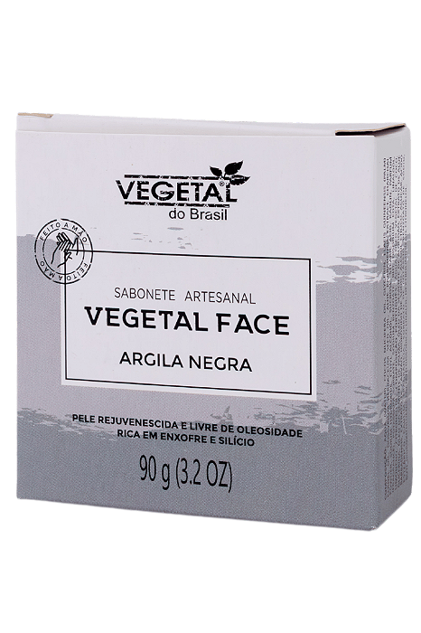 SABONETE ARTESANAL ARGILA NEGRA-90G