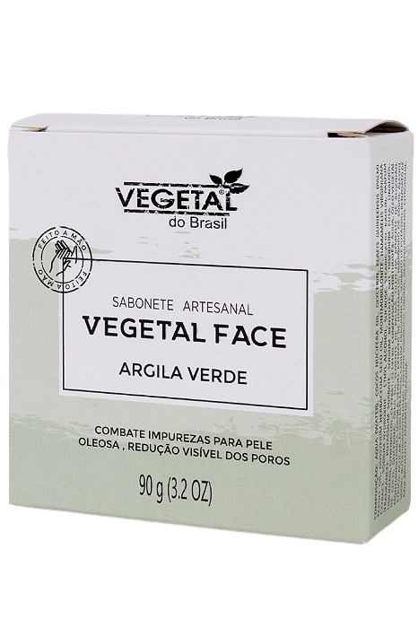 SABONETE ARTESANAL ARGILA VERDE-90G
