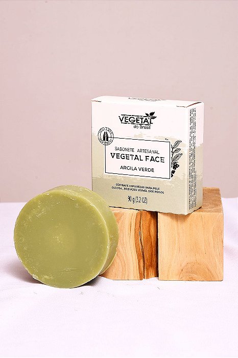 SABONETE ARTESANAL ARGILA VERDE-90G