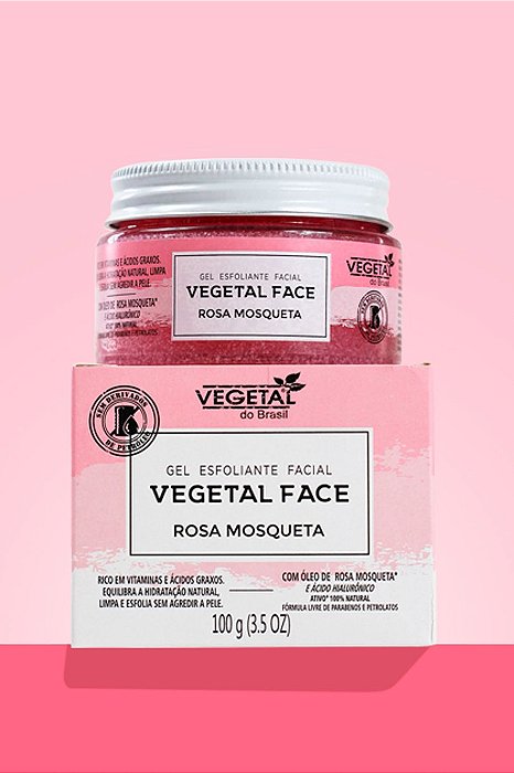 GEL ESFOLIANTE FACIAL DE ROSA MOSQUETA- 120ML