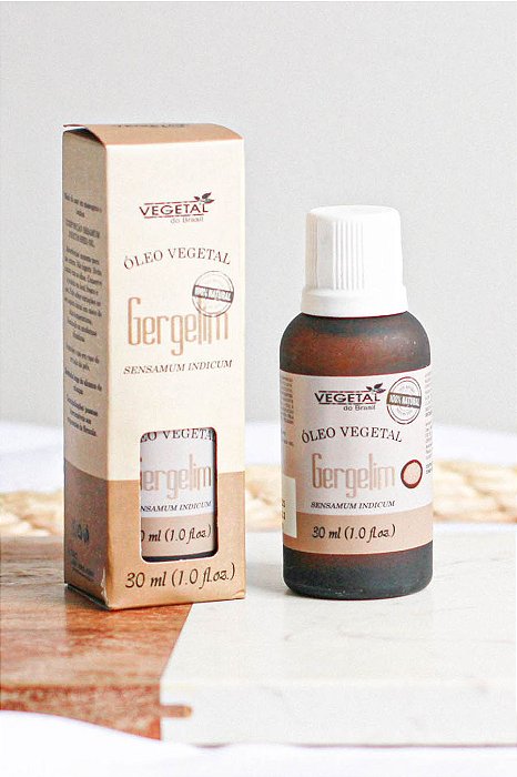 OLEO VEGETAL DE GERGELIM-30ML