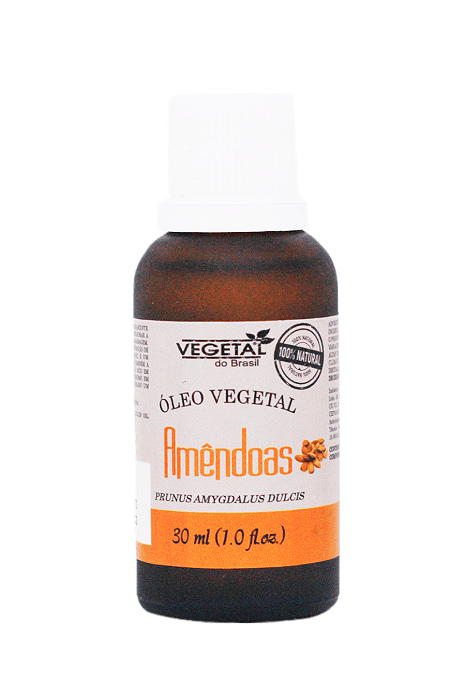OLEO VEGETAL DE AMENDOAS- 30ML