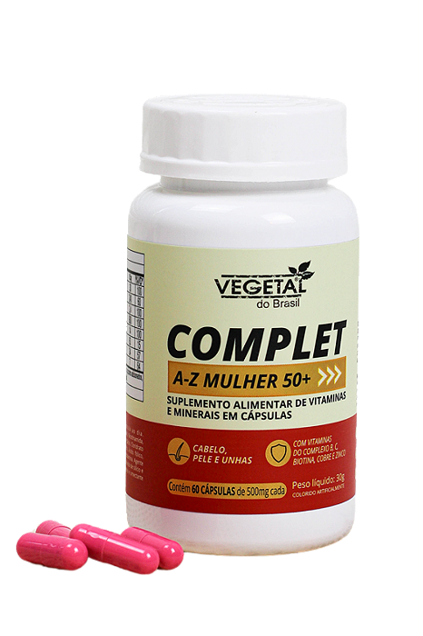 COMPLET A-Z MULHER 50+ CAPS VB