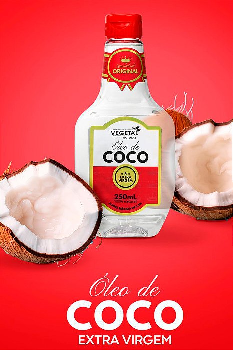 OLEO DE COCO EXTRA VIRGEM 250ML VB