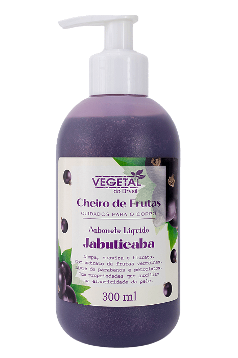 SABONETE LIQUIDO DE JABUTICABA 300ML