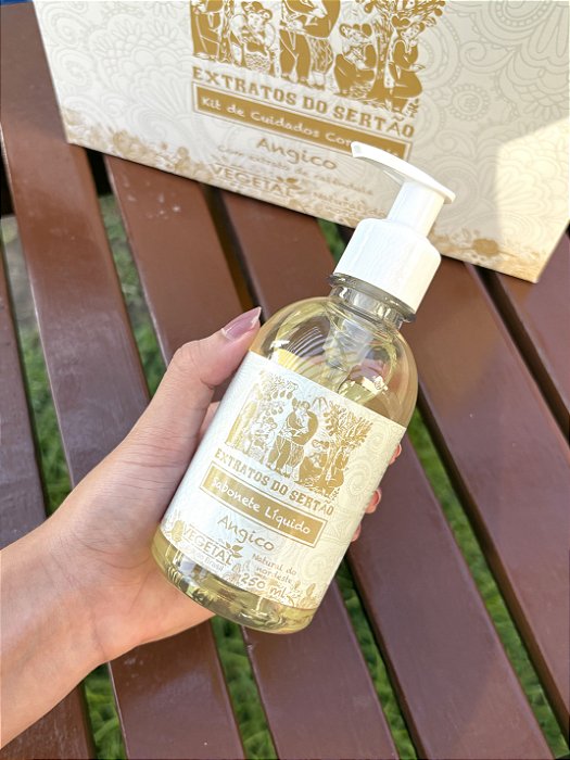 SABONETE LIQUIDO DE ANGICO-250ML