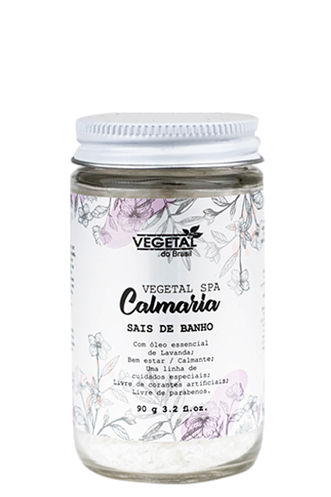 SAIS DE BANHO CALMARIA- VEGETAL SPA- 90G
