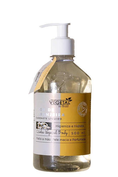 SABONETE LIQUIDO FLOR DE LARANJEIRA-500ML