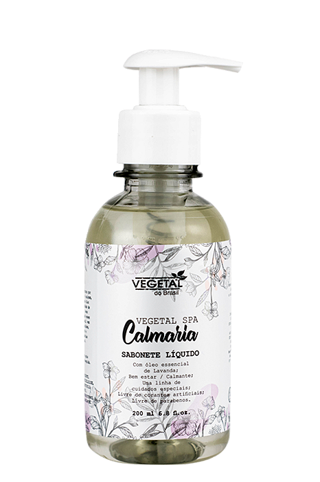 SABONETE LIQUIDO CALMARIA VEGETAL SPA- 200ML