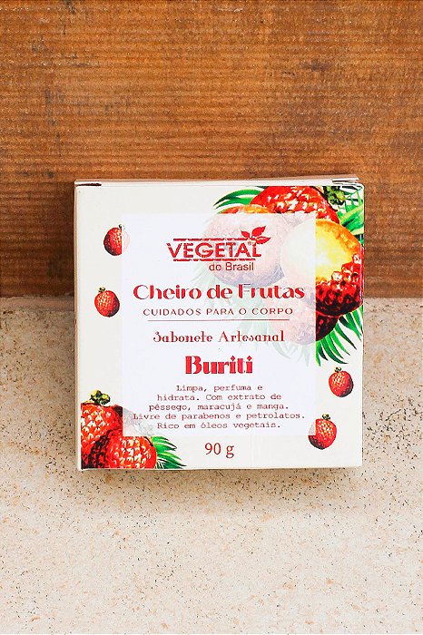 SABONETE ARTESANAL DE BURITI-90G