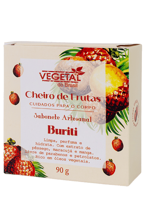 SABONETE ARTESANAL DE BURITI-90G