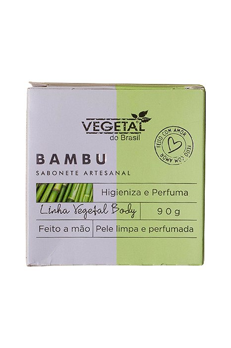 SABONETE ARTESANAL BAMBU- 90G