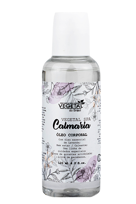 OLEO CORPORAL CALMARIA VEGETAL SPA- 120ML
