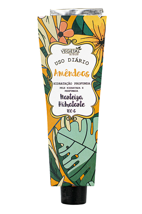 MANTEIGA HIDRATANTE DE AMENDOAS -100G