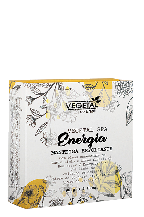 MANTEIGA ESFOLIANTE ENERGIA- VEGETAL SPA- 90G