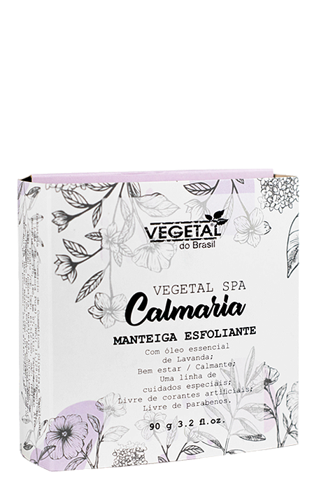 MANTEIGA ESFOLIANTE CALMARIA- VEGETAL SPA- 90G