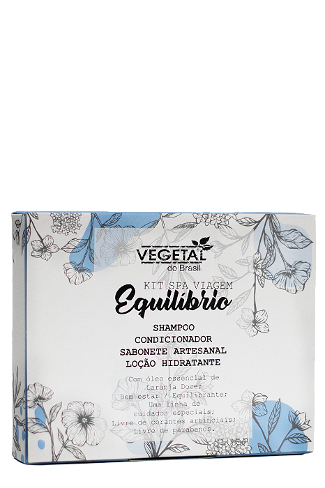 KIT VIAGEM EQUILIBRIO - VEGETAL SPA