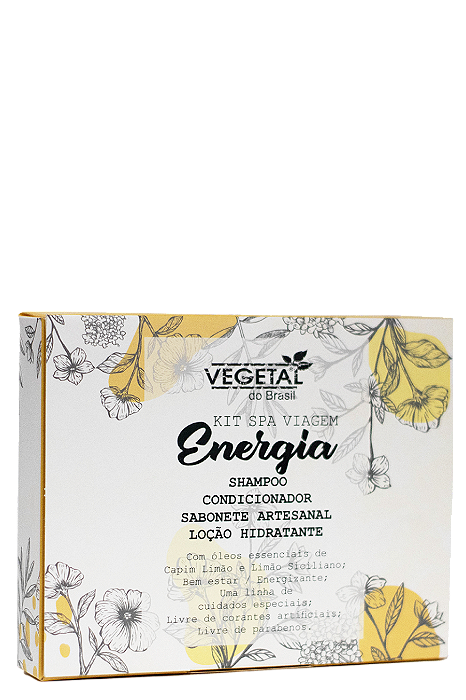 KIT VIAGEM ENERGIA - VEGETAL SPA