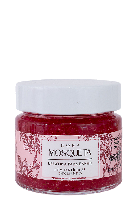 GELATINA PARA BANHO ROSA MOSQUETA- 140G-VB