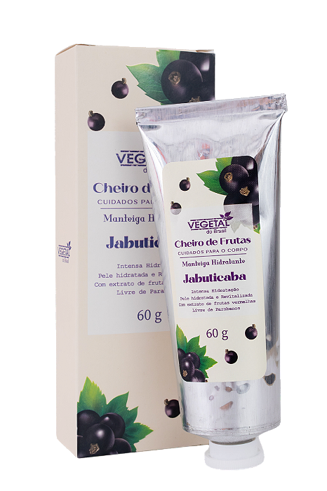 MANTEIGA HIDRATANTE DE JABUTICABA -60G -VB