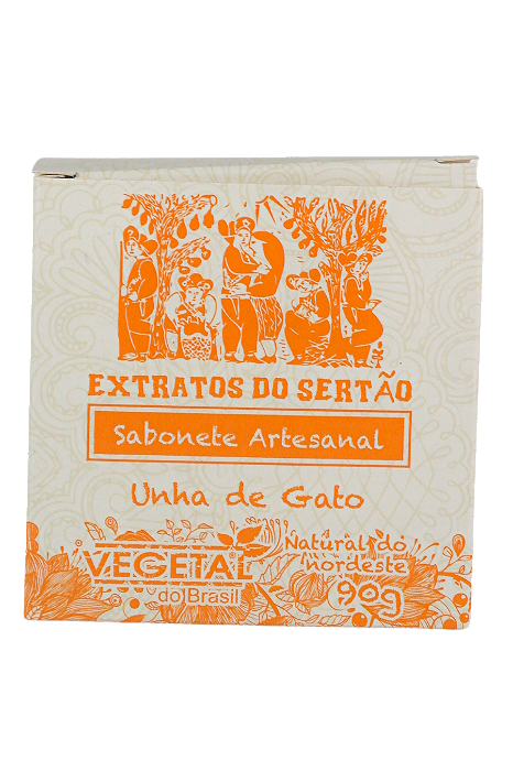 SABONETE ARTESANAL UNHA DE GATO- 90G