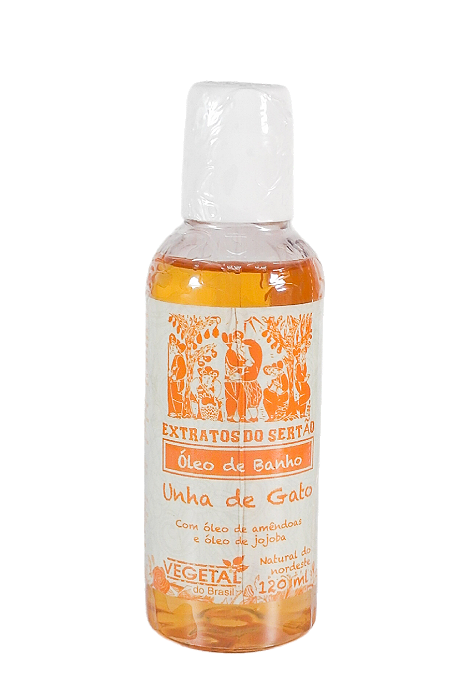 OLEO CORPORAL DE BANHO UNHA DE GATO-120ml