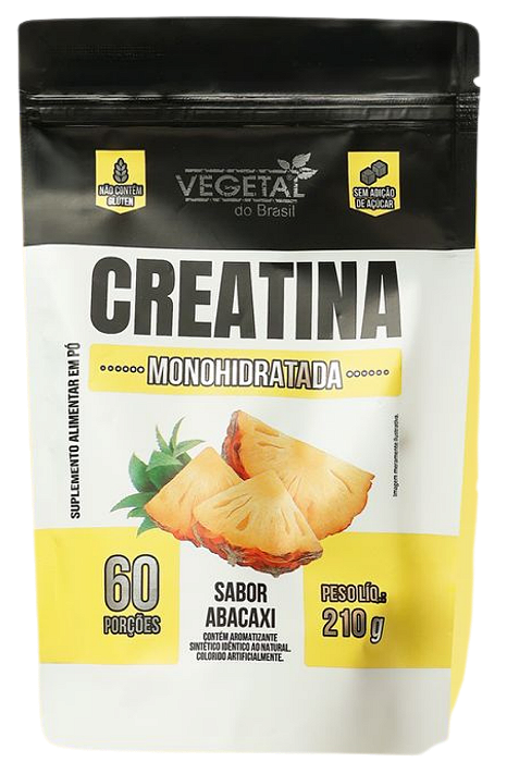 CREATINA MONOHIDRATADA SABOR ABACAXI 210G