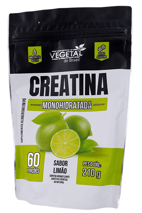 CREATINA MONOHIDRATADA SABOR LIMAO 210G VB