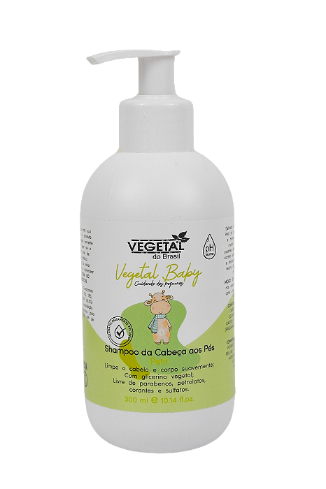 SHAMPOO DA CABECA AOS PES VEGETAL BABY PETIT-300ML