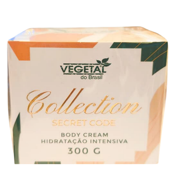 BODY CREAM HIDRATANTE COLLECTION SECRET CODE-300G