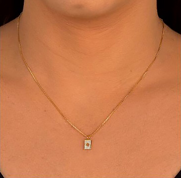 COLAR MEDALHA DE CORAÇÃO