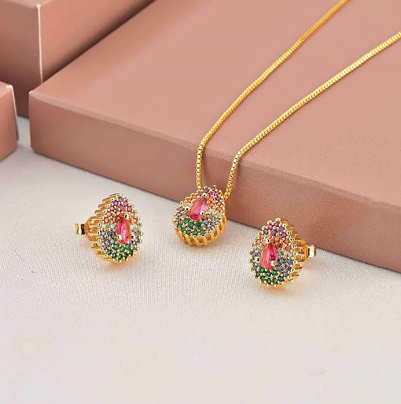 CONJUNTO GOTA COLORIDA