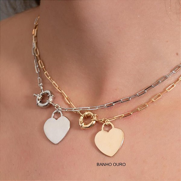 CHOKER CARTIER CORAÇÃO