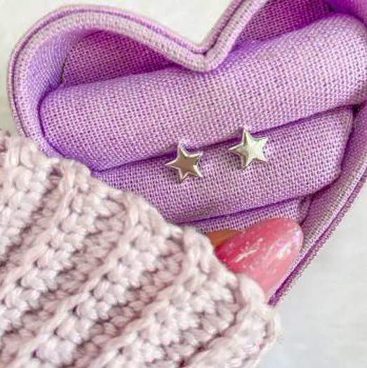 BRINCO ESTRELA PEQ EM PRATA