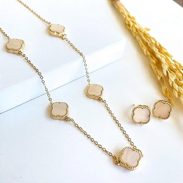 CONJUNTO TREVO MADREPEROLA