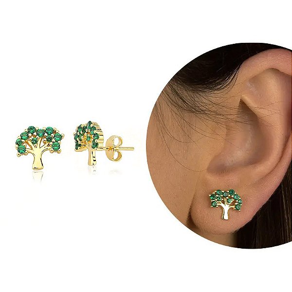 BRINCO ÁRVORE DA VIDA ESMERALDA