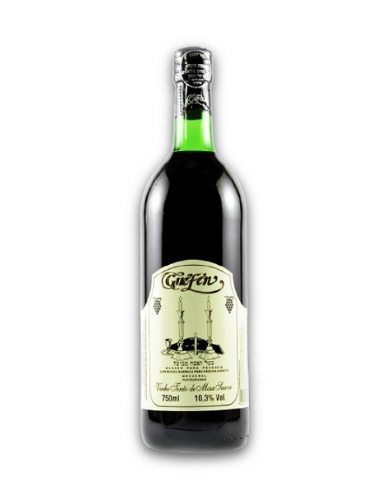 Vinho Guefen Tinto Suave Kosher  Vegano
