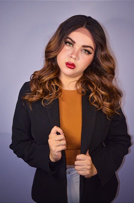 Lace Front Nathy - Morena Iluminada