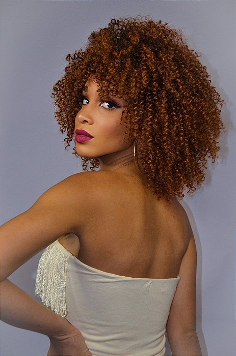 Wig Flaviana - Morena Iluminada