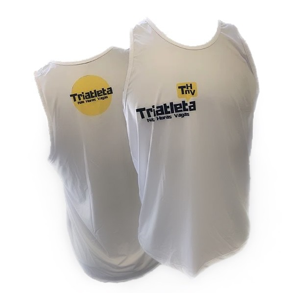 Camiseta Regata Masculina TNHV - Branca