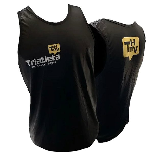 Camiseta Regata Masculina TNHV - Preta