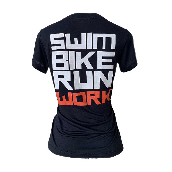 Baby Look de Poliamida Triathlon Work - Black