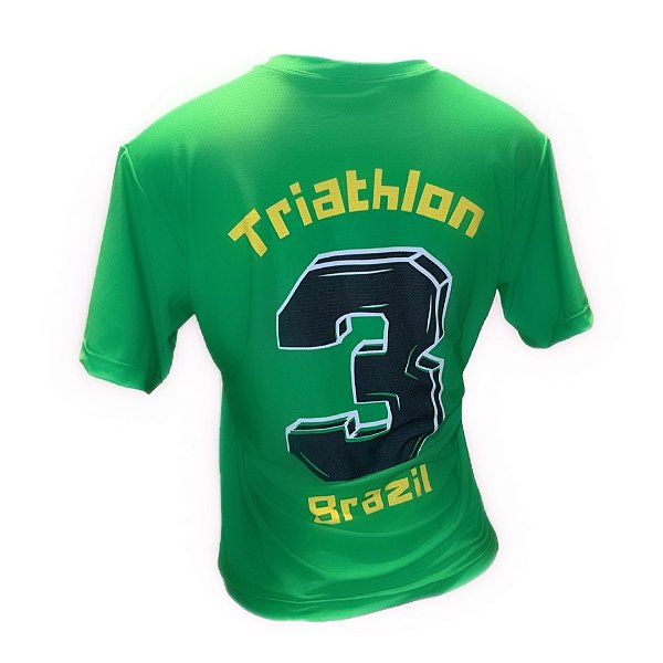 Baby Look Team Triathlon Brazil - Triatleta Nas Horas Vagas