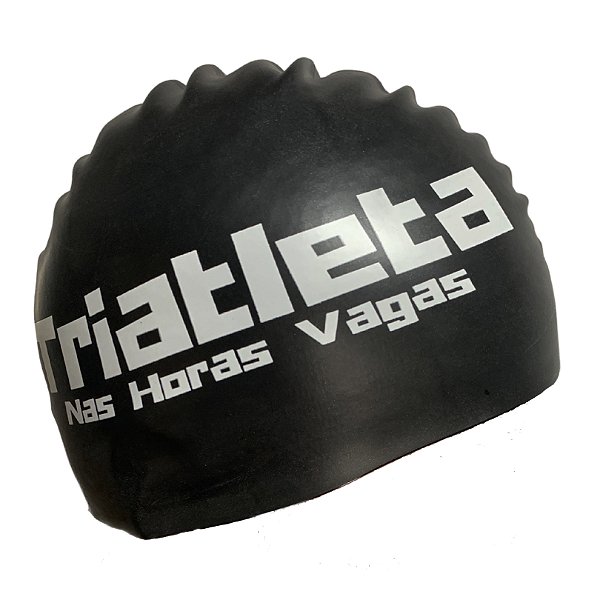 Touca de Natação Triatleta Nas Horas Vagas - 100% Silicone