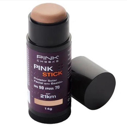 Pink Stick Protetor Solar com cor FPS 90 FPUVA70 14g