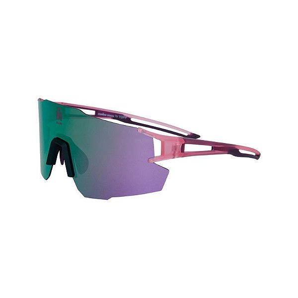 ÓCULOS DE SOL PERFORMANCE YOPP IRONMAN BRASIL UV400 MASK IMB2.4 ROXA E ROSA