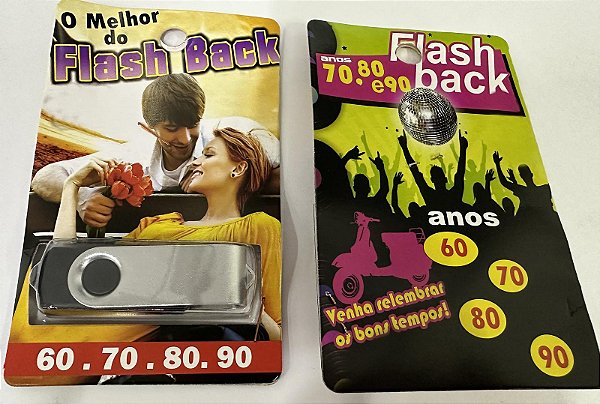 PENDRIVE GRAVADO FLASHBACK