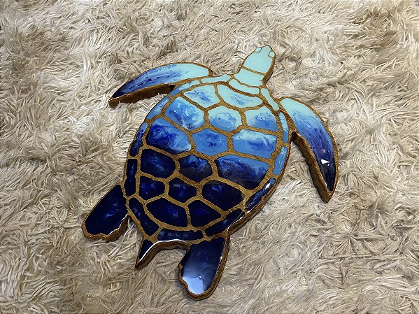 TARTARUGA MARINHA DECORATIVA