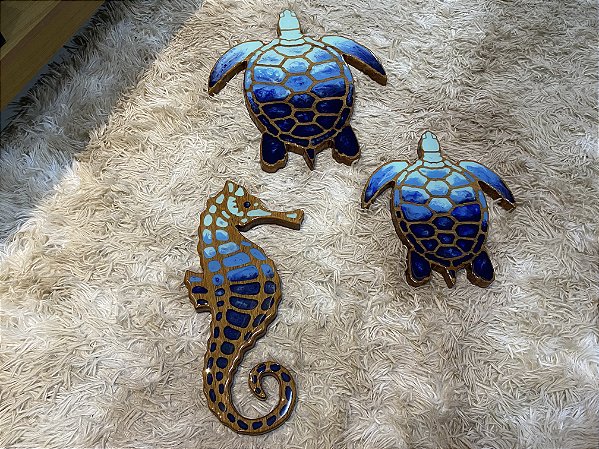 KIT ANIMAIS MARINHOS