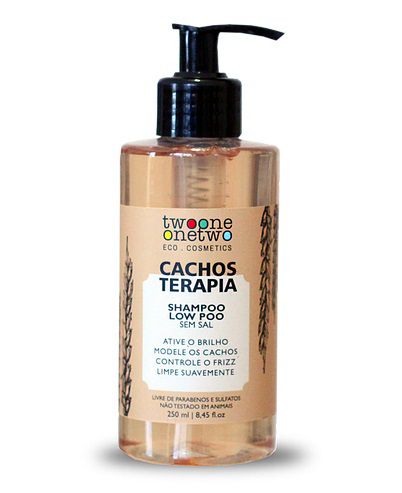 Shampoo Cachos Terapia Chia e Linhaça 250ml - Twoone Onetwo